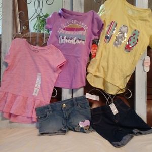 Summer shirts and shorts